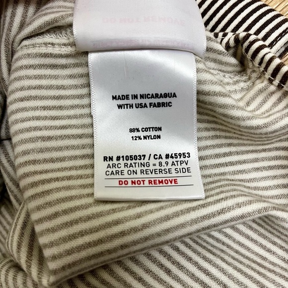 Ariat Like New Men's FR Edmond Work Shirt - Size XXL - Picture 6 of 11